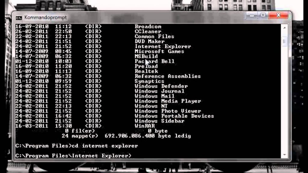 windows 10 command prompt error messages list